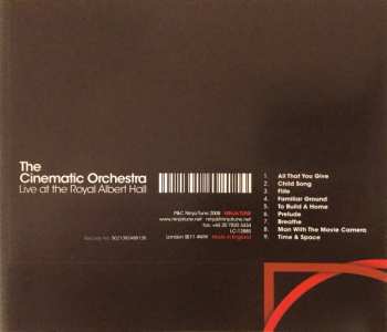 CD The Cinematic Orchestra: Live At The Royal Albert Hall