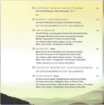 CD The Cistercian Monks Of Stift Heiligenkreuz: Chant - For Peace