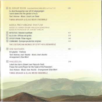 CD The Cistercian Monks Of Stift Heiligenkreuz: Chant - For Peace
