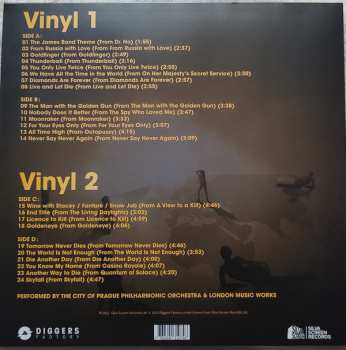 2LP The City of Prague Philharmonic Orchestra: Music From The Films Of James Bond