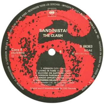 3LP The Clash: Sandinista!