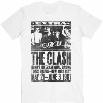 Merch The Clash: Maglietta Bond's 1981 