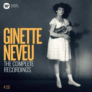 4CD/Set di cofanetti Ginette Neveu: The Complete Recordings