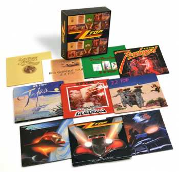 10CD/Set di cofanetti ZZ Top: The Complete Studio Albums 1970-1990