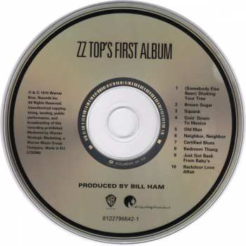 10CD/Set di cofanetti ZZ Top: The Complete Studio Albums 1970-1990