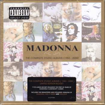 11CD/Set di cofanetti Madonna: The Complete Studio Albums (1983 - 2008) LTD