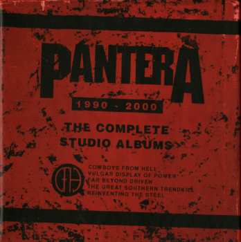 5CD/Set di cofanetti Pantera: The Complete Studio Albums 1990-2000