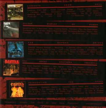 5CD/Set di cofanetti Pantera: The Complete Studio Albums 1990-2000