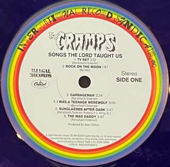 LP The Cramps: Songs The Lord Taught Us CLR | LTD