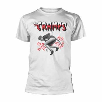 Merch The Cramps: Maglietta Do The Dog (white)