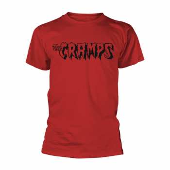 Merch The Cramps: Maglietta Logo Cramps, The (red)