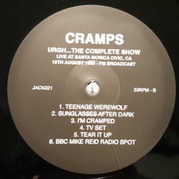 LP The Cramps: Urgh ... The Complete Show