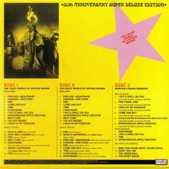 LP/3CD/Set di cofanetti The Crazy World Of Arthur Brown: The Crazy World Of Arthur Brown - 50th Anniversary Super Deluxe Edition DLX