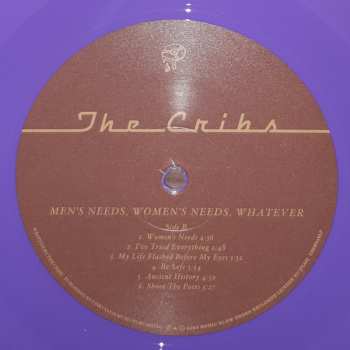 LP The Cribs: Men's Needs, Women's Needs, Whatever CLR | LTD