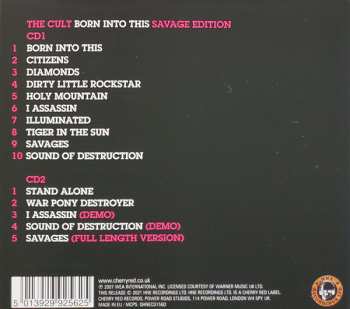 2CD The Cult: Born Into This (Savage Edition)