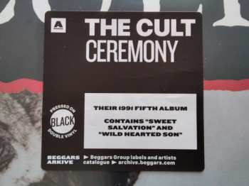 2LP The Cult: Ceremony