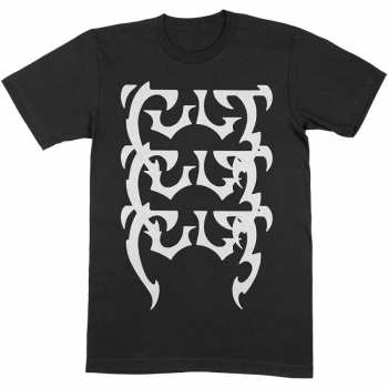 Merch The Cult: Maglietta Repeating Logo The Cult 
