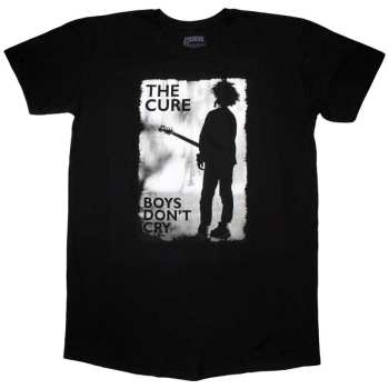 Merch The Cure: Donne Maglietta Dress Boys Don't Cry Black & White