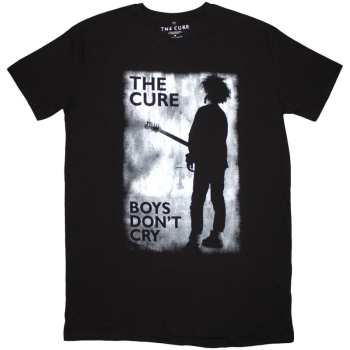 Merch The Cure: Donne Maglietta Dress Boys Don't Cry Black & White