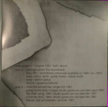 2LP The Cure: Faith LTD