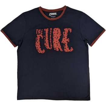 Merce The Cure: The Cure Unisex Ringer T-shirt: Logo (small) S