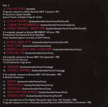 2CD The Damned: Strawberries DLX