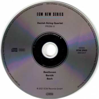 CD Johann Sebastian Bach: Prism III