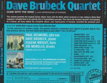 CD The Dave Brubeck Quartet: Gone With The Wind + Jazz Impressions Of Eurasia