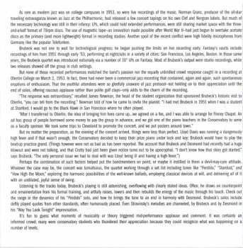 CD The Dave Brubeck Quartet: Jazz At Oberlin