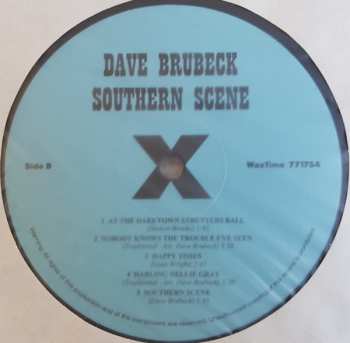 LP The Dave Brubeck Quartet: Southern Scene LTD