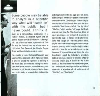 CD The Dave Brubeck Quartet: Time Out