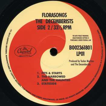 LP The Decemberists: Florasongs