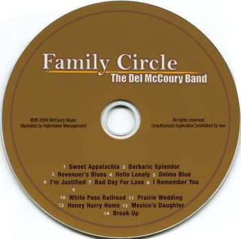 CD The Del McCoury Band: Family Circle