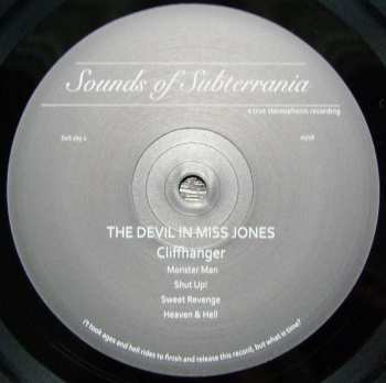 EP The Devil In Miss Jones: Cliffhanger LTD