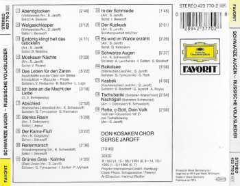 CD Don Kosaken Chor Serge Jaroff: Schwarze Augen