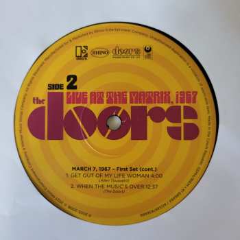 5LP/SP/Set di cofanetti The Doors: Live At The Matrix 1967: The Original Masters LTD | NUM