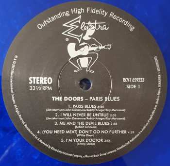 LP The Doors: Paris Blues LTD | NUM | CLR