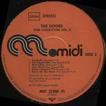 LP The Doors: Star-Collection Vol.2