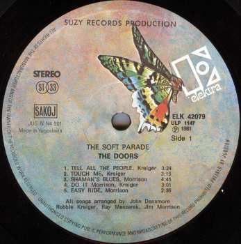 LP The Doors: The Soft Parade