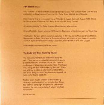 3CD/Set di cofanetti The Durutti Column: The Guitar And Other Machines Deluxe DLX
