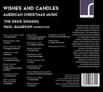 CD The Ebor Singers: Wishes And Candles (American Christmas Music)