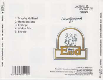 CD The Enid: Live At Hammersmith Vol II.