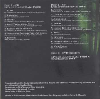 2CD/DVD The Enid: Something Wicked This Way Comes - Live At Claret Hall Farm And Stonehenge 1984