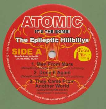 LP The Epileptic Hillbillys: Atomic - It's The Bomb! LTD | CLR