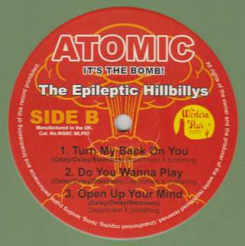LP The Epileptic Hillbillys: Atomic - It's The Bomb! LTD | CLR