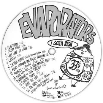 LP/CD The Evaporators: I Gotta Rash / We Are Thee "Goblins" From Canada