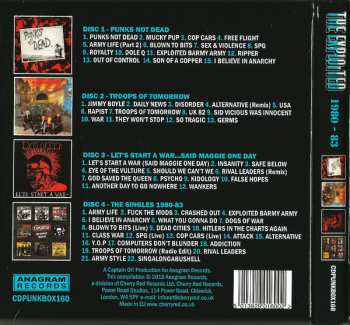 4CD/Set di cofanetti The Exploited: 1980-83