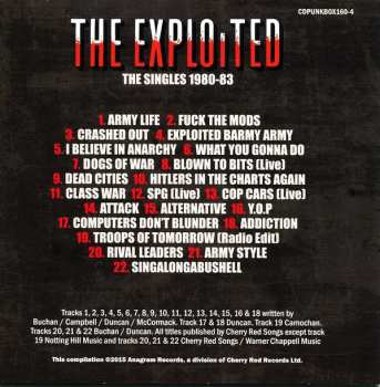 4CD/Set di cofanetti The Exploited: 1980-83