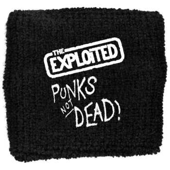 Merce The Exploited: The Exploited Embroidered Wristband: Punks Not Dead (loose)