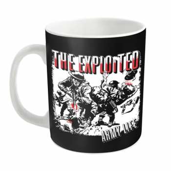 Merch The Exploited: Tazza Army Life (black)